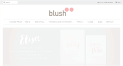 Desktop Screenshot of blushpublishing.co.uk
