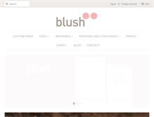 Tablet Screenshot of blushpublishing.co.uk